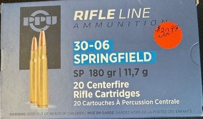 30-06 Springfield 180 Grain