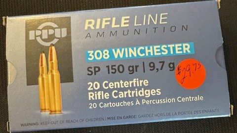 308 Winchester  150 Grain