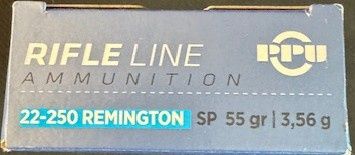 22-250 Remington 55 Grain