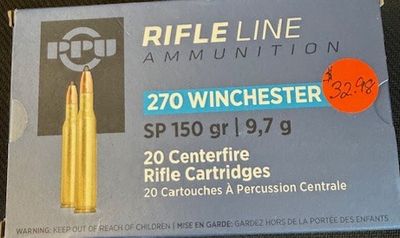 270 Winchester SP 150 grain