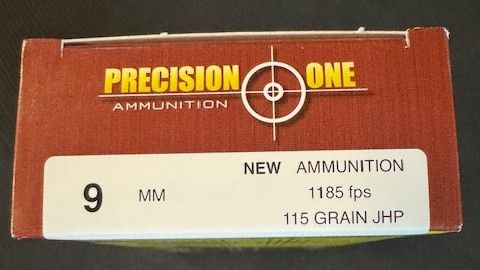 9mm 115 Grain JHP