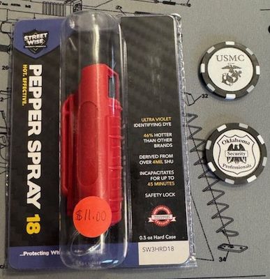 Pepper Spray 18 Red
