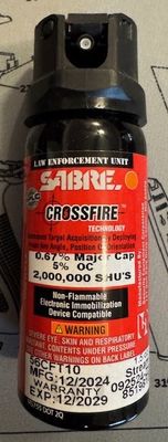 Law Enforcement Unit-Sabre 5.0 Crossfire 1.8oz Stream (MK-3)