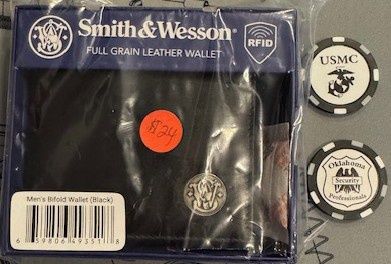 Smith &amp; Wesson Large Black Wallet
