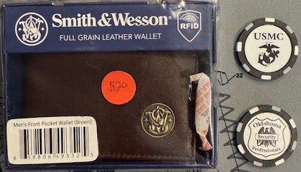 Smith &amp; Wesson Small Black Wallet