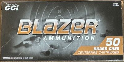 Blazer Brass 38 Spl 125 grain FMJ 50 rounds
