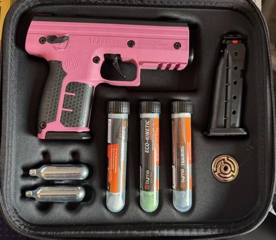 Byrna SD Launcher Pink less than lethal