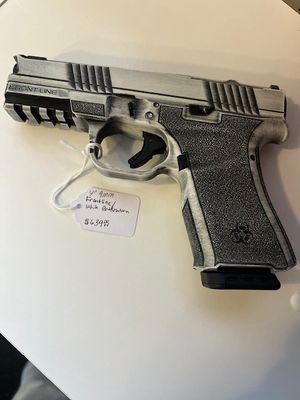 Black Rain Ordinance Frontline White Battle worn 9mm