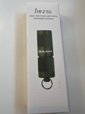 keychain flashlight ( green )