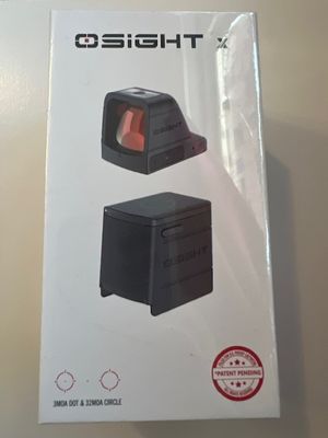 Osight  3moa dot/ 32moa circle