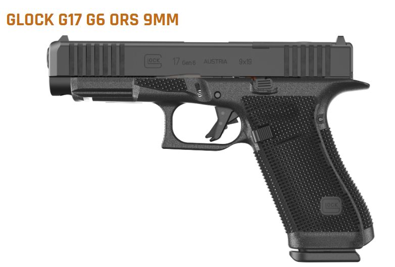 G17 G6 9MM 17+1 4.49" ORS FS 3-17RD MAGS | FRONT SERRATIONS 9mm