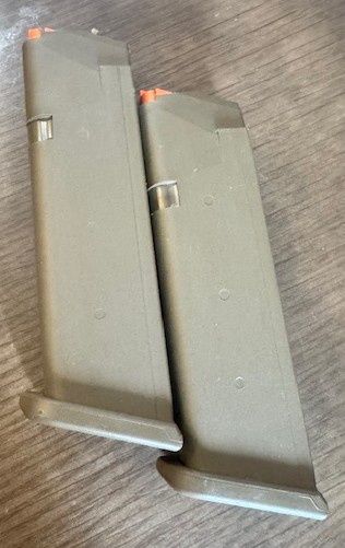 Glock 9mm magazine 17 rounds