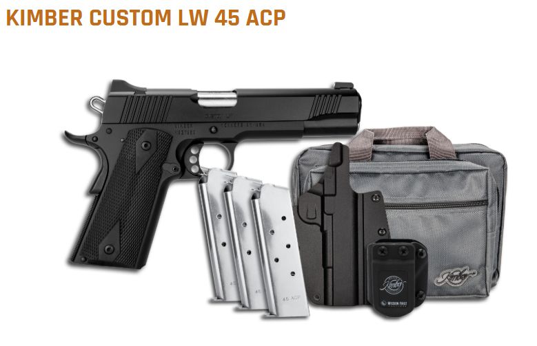 Kimber Custom LW 45 ACP
