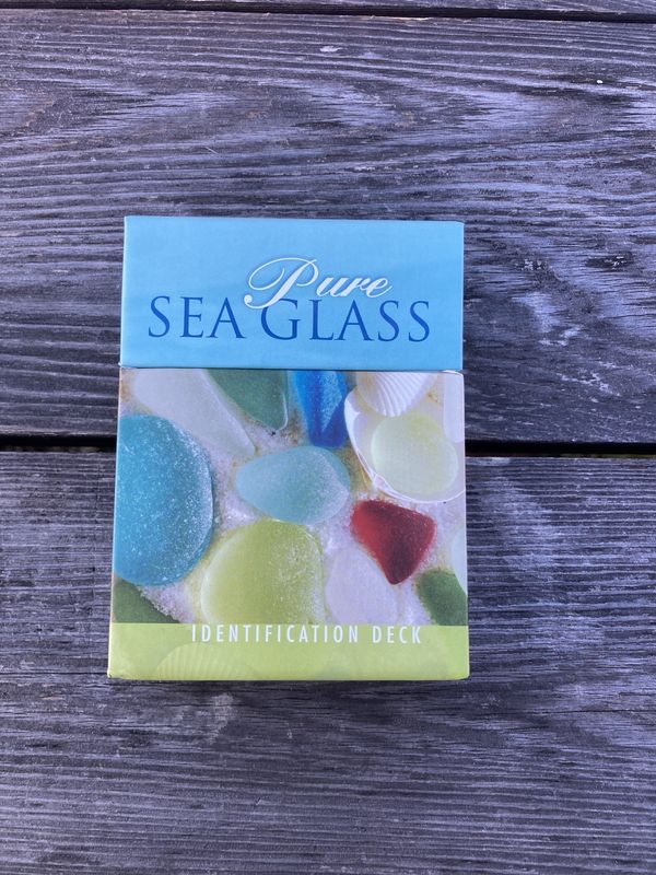 Sea glass ID card deck
