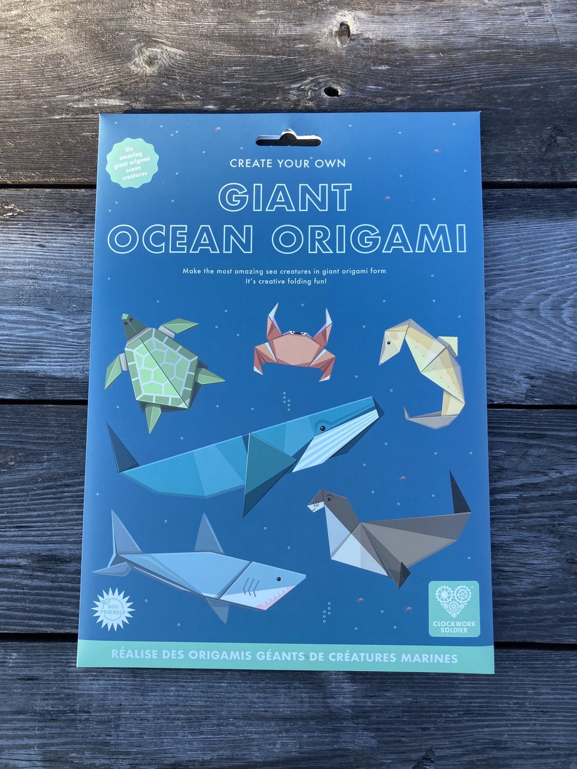Giant ocean origami