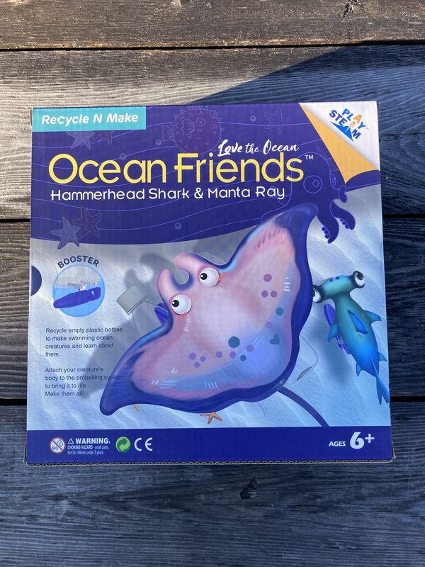 Ocean friends hammerhead/manta ray