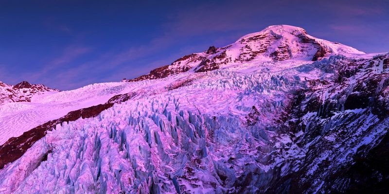 Mt. Baker with Alpenglow 40"X20"