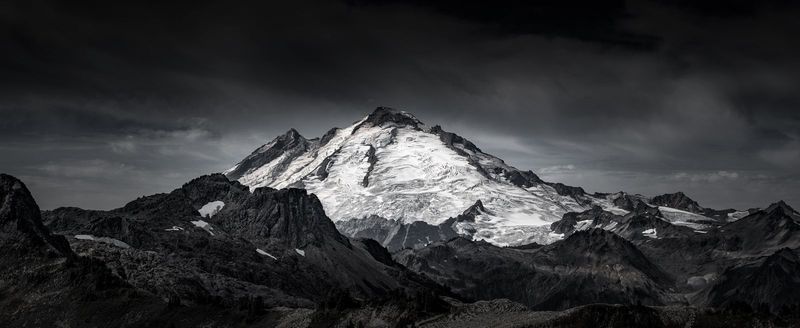 Mt. Baker 50"X20" Print