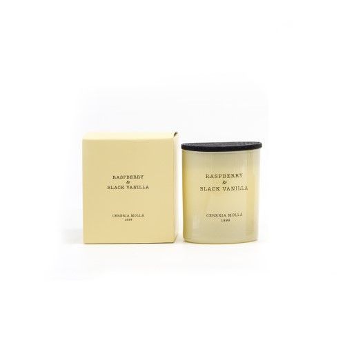 Vela Raspberry & Black Vanilla 230gr
