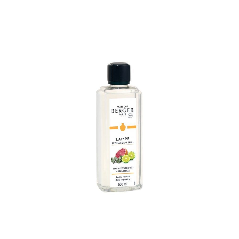 Recarga lámpara Berger Envolée d'Agrumes 500ml.