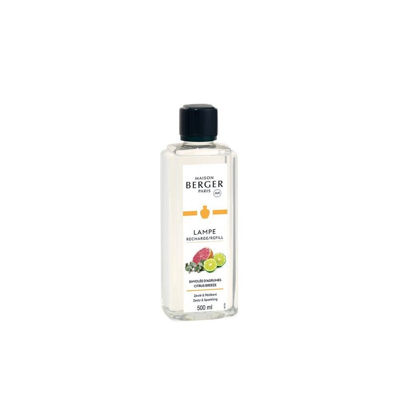 Recarga lámpara Berger Envolée d'Agrumes 500ml.