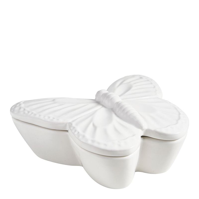CAJA PORCELANA MARIPOSA