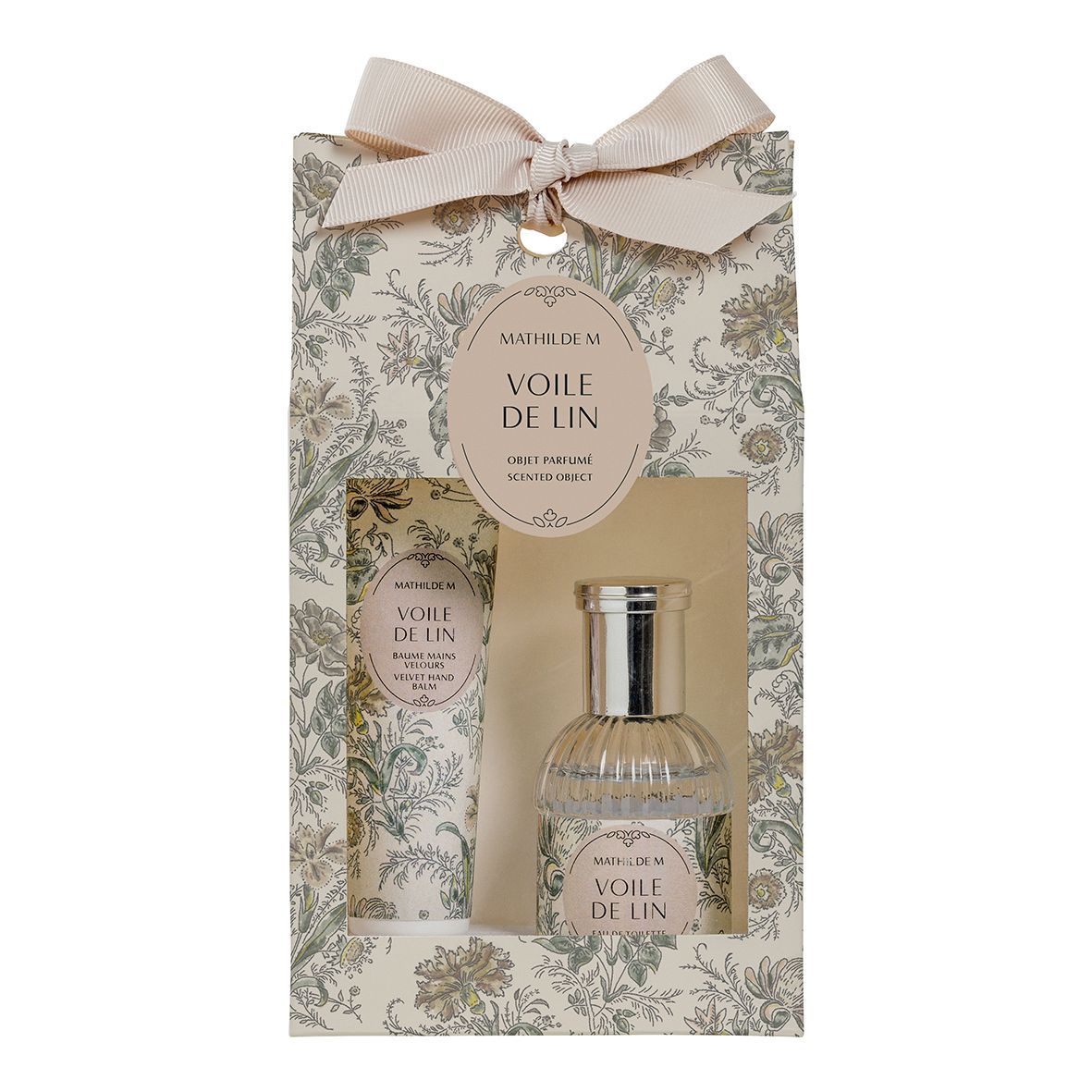 Mathilde M. Cofre Agua de Colonia 30ml Crema de Manos VOILE DE LIN