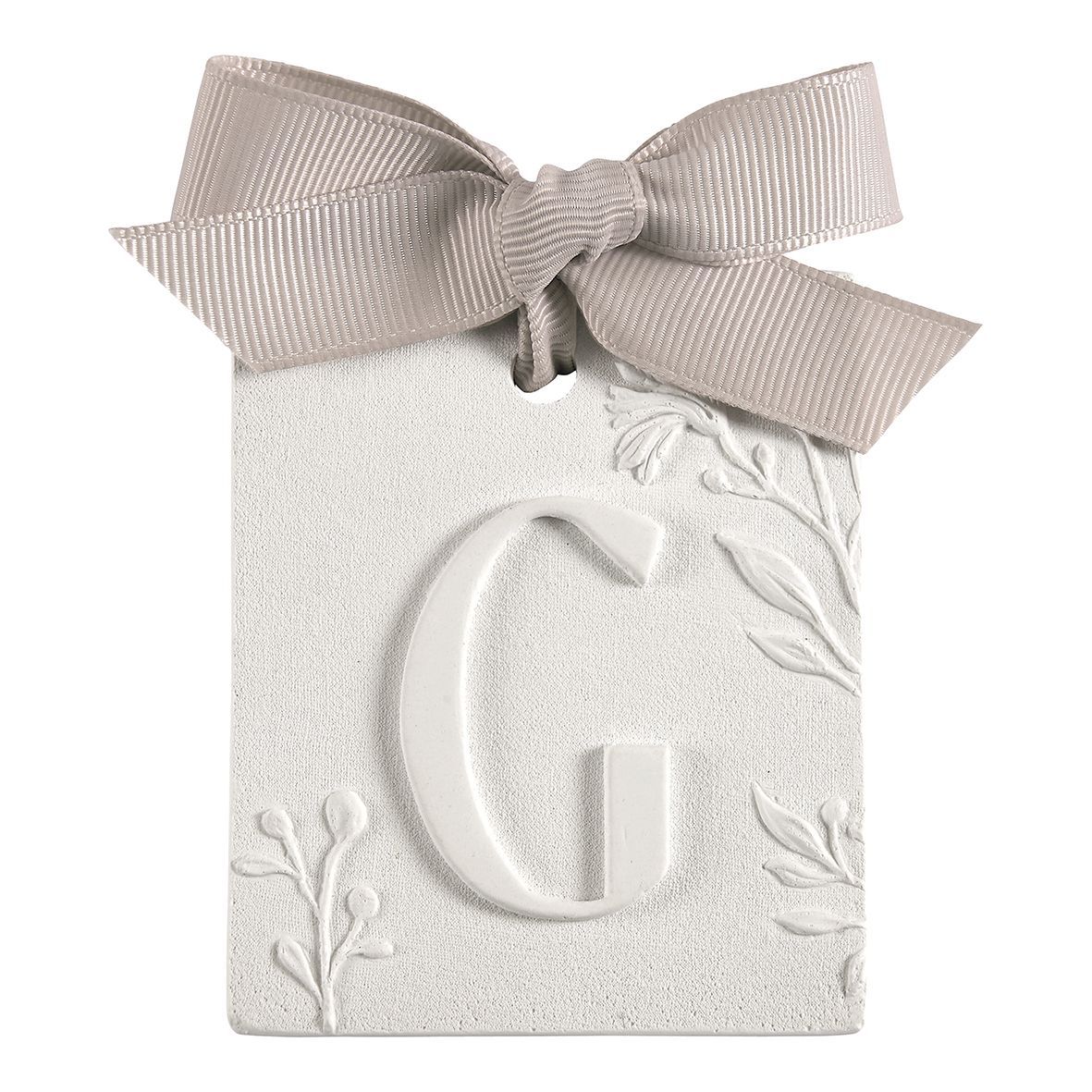 DECOR PERFUMADA LETRA G FLEUR DE COTON