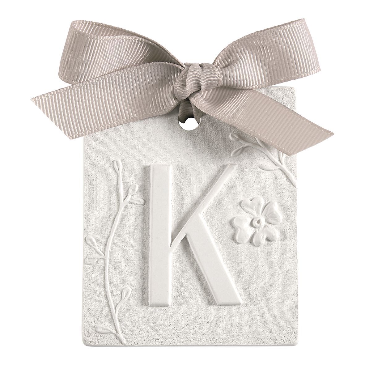DECOR PERFUMADA LETRA K FLEUR DE COTON