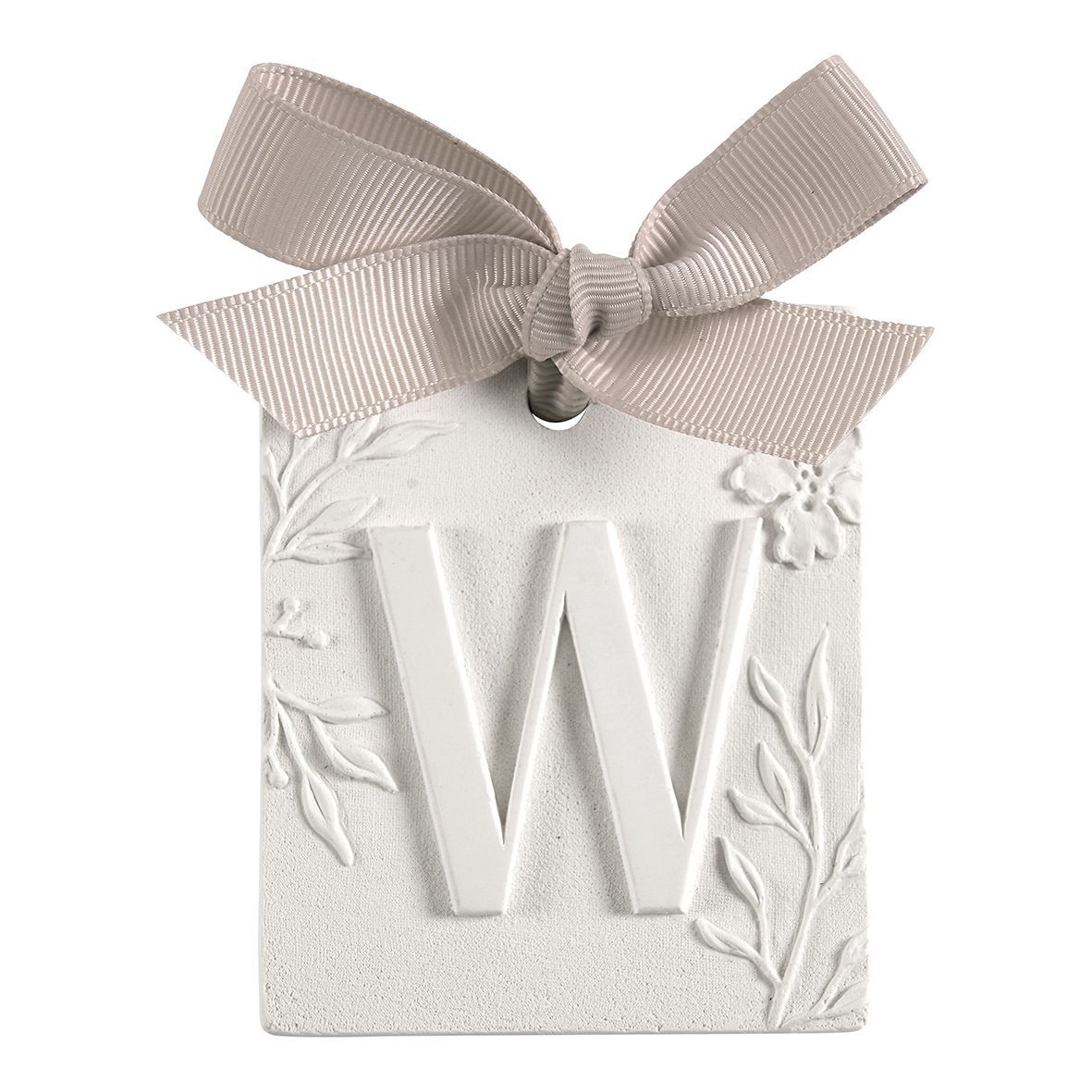DECOR PERFUMADA LETRA W FLEUR DE COTON
