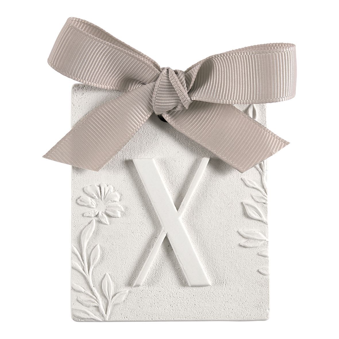 DECOR PERFUMADA LETRA X FLEUR DE COTON