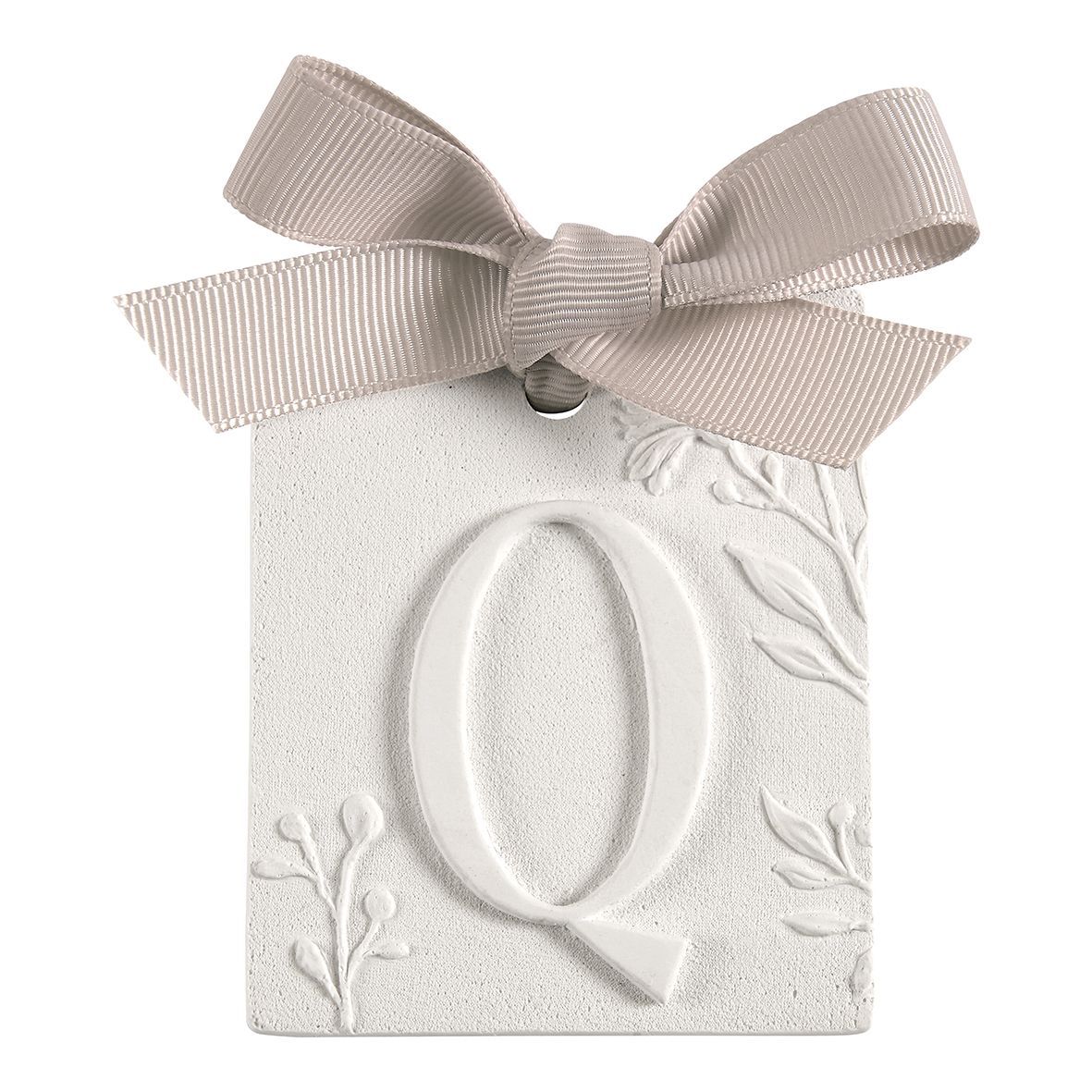 DECOR PERFUMADA LETRA Q FLEUR DE COTON