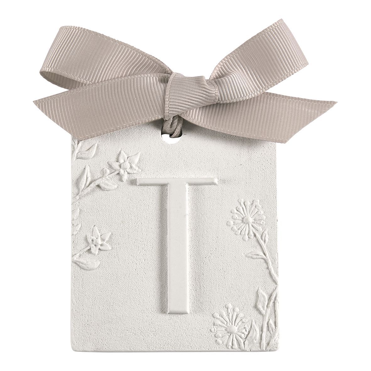 DECOR PERFUMADA LETRA T FLEUR DE COTON