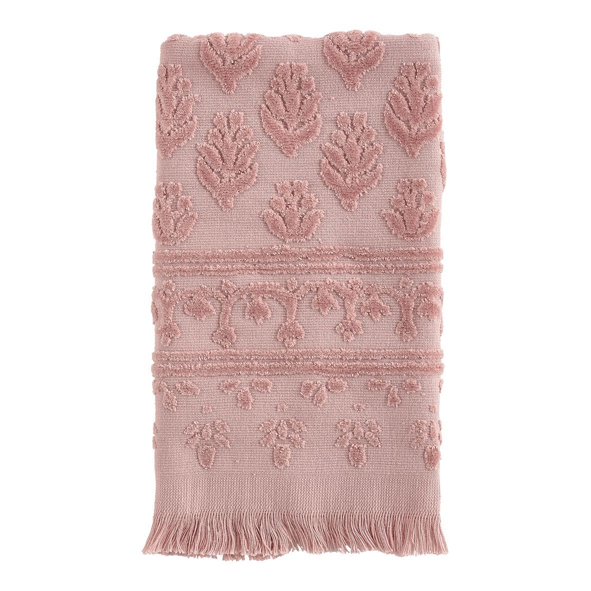 TOALLA INVITADOPETITE  INDIENNE ROSA 30X50