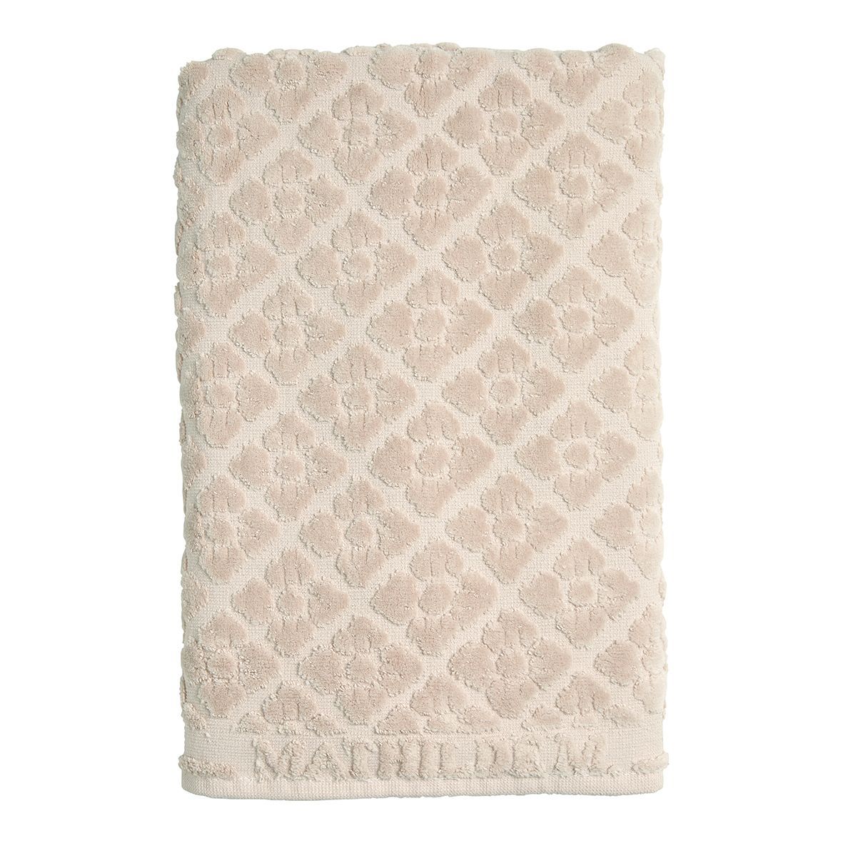 TOALLA LAVABO DOUCEUR FLOLALE ROSA 50X100