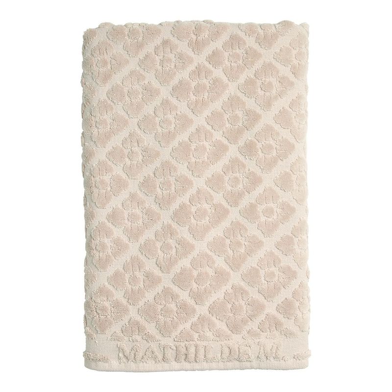 Mathilde M. Toalla Lavabo DOUCEUR FLOLALE ROSA 50X100