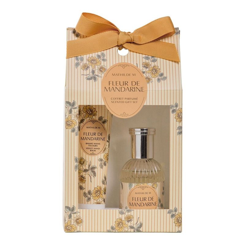 Mathilde M. Cofre Agua  de Colonia 30ml Crema de Manos FLEUR DE MANDARINE