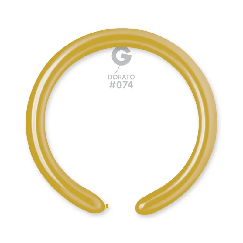 Metal Dorato #074 2in - 50 pieces