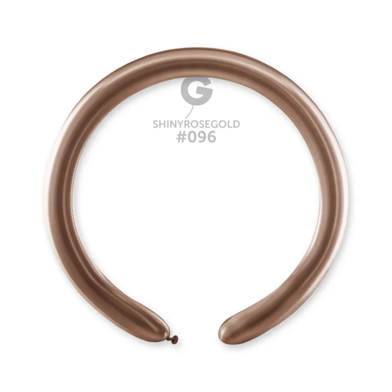 Shiny Rose Gold #096 2in - 50 pieces