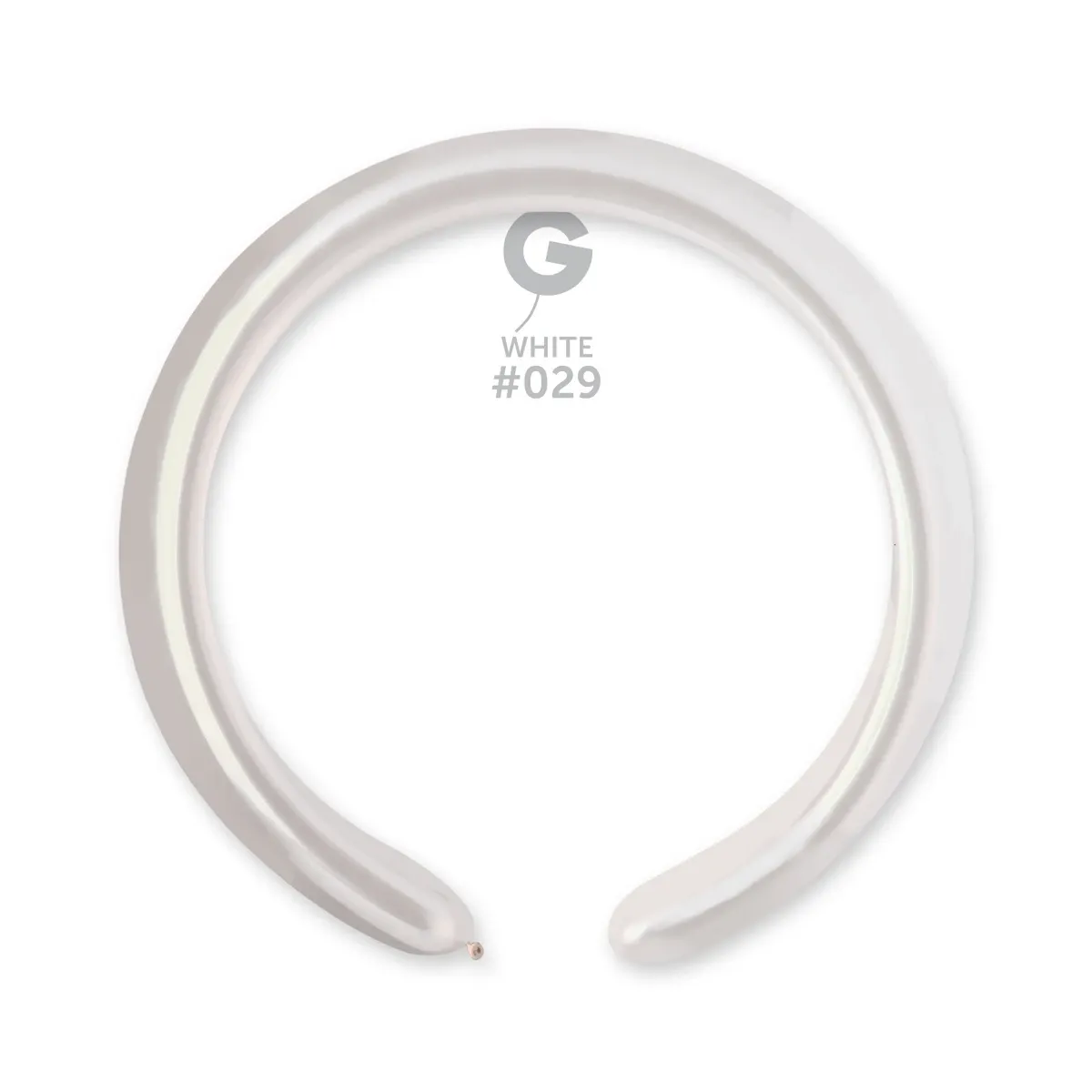 Metal White #029 2in - 50 pieces