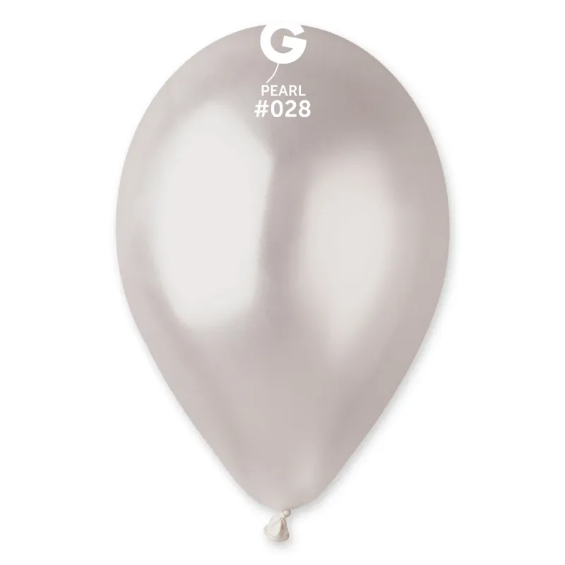 Metal Pearl #028 12in - 50 Pieces
