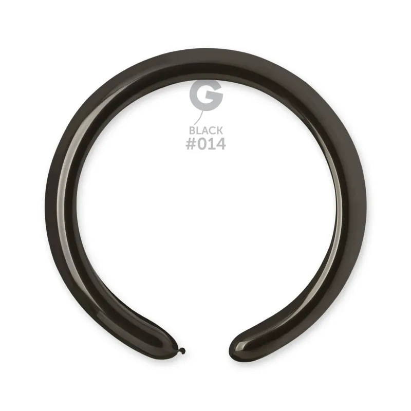 Standard Black #014 2in - 50 pieces