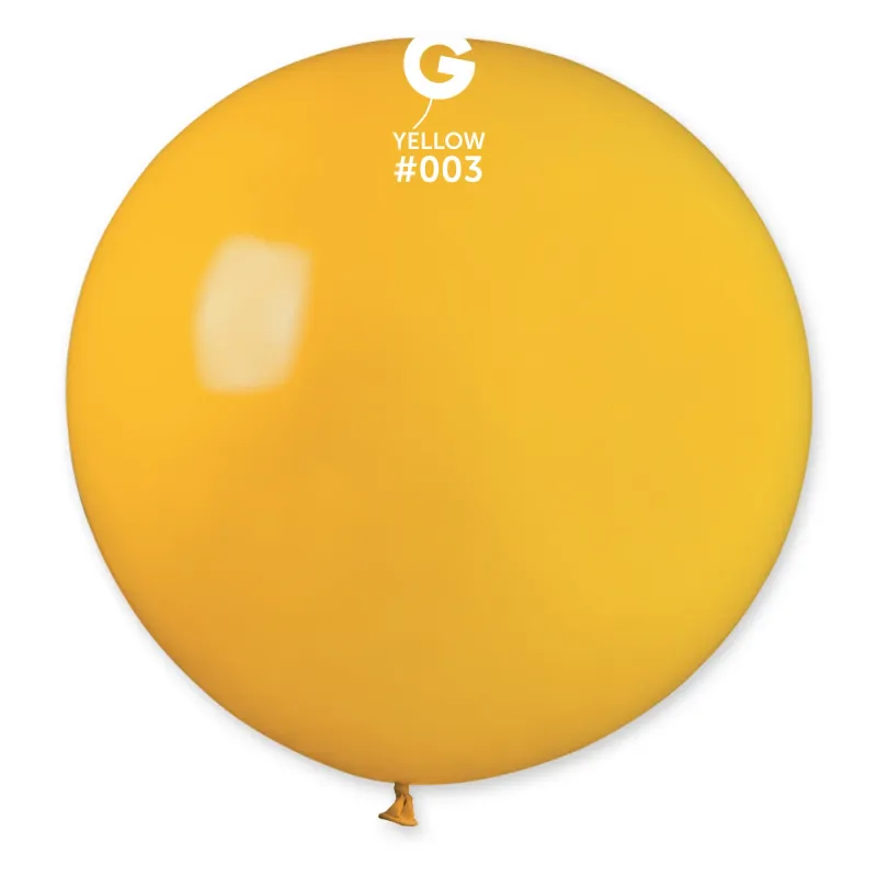 Standard Yellow #003 31in - 1 piece