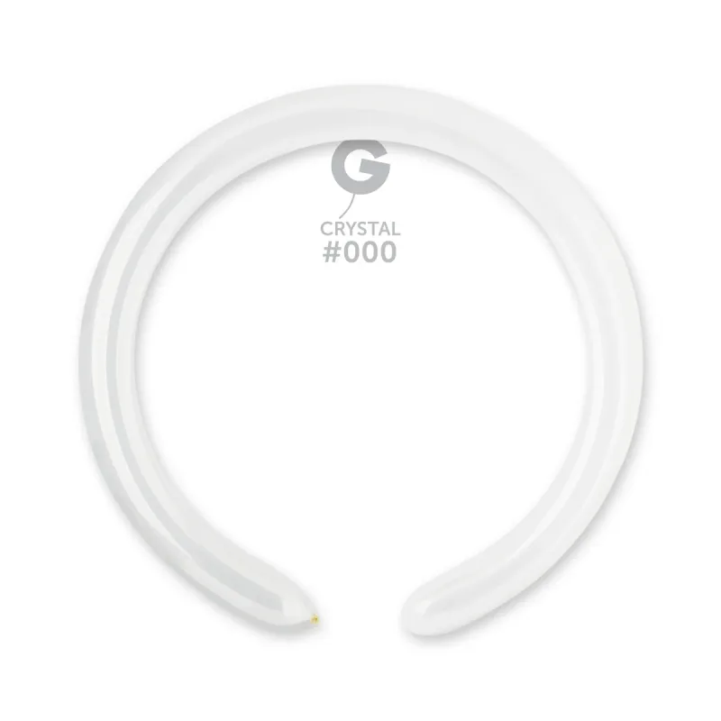 Crystal Clear #000 2in - 50 pieces