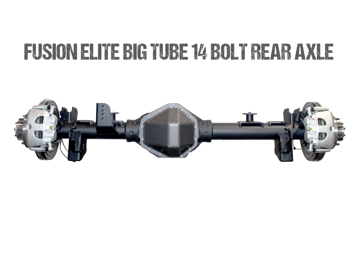 Fusion Elite Big Tube 14 Bolt Full Float Rear Axle for Jeep JK