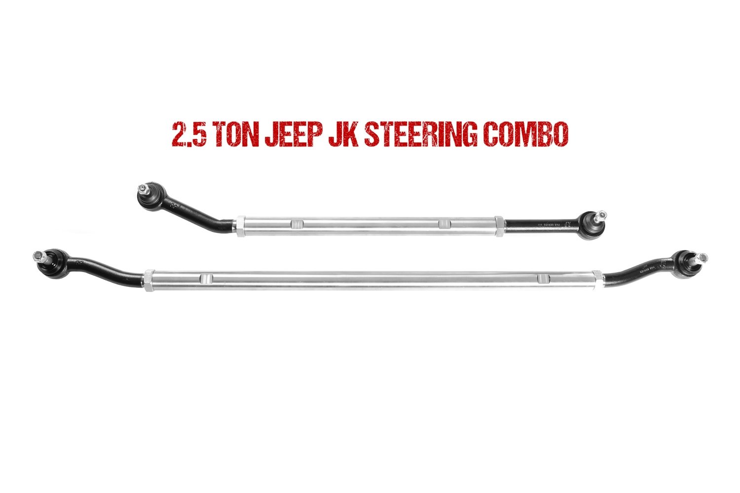 Jeep JK 2.5 Ton Drag Link & Tie Rod Combo