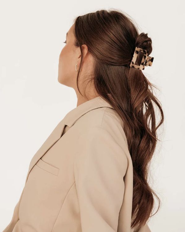 Belle haarclip - verschillende varianten!, Colour: Blonde tortoise