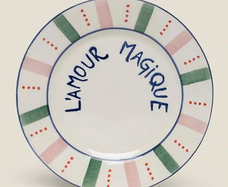 Actos - dessert plate