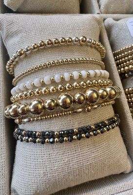 Jewellery &amp; bubbles - goldfilled armbanden