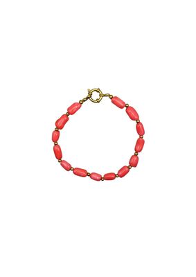 Tommy gold pink bracelet